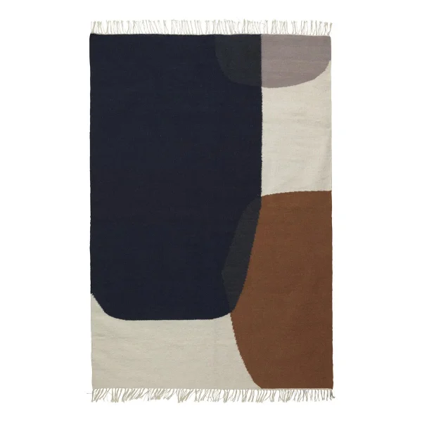 ferm LIVING Grand tapis Kelim marge