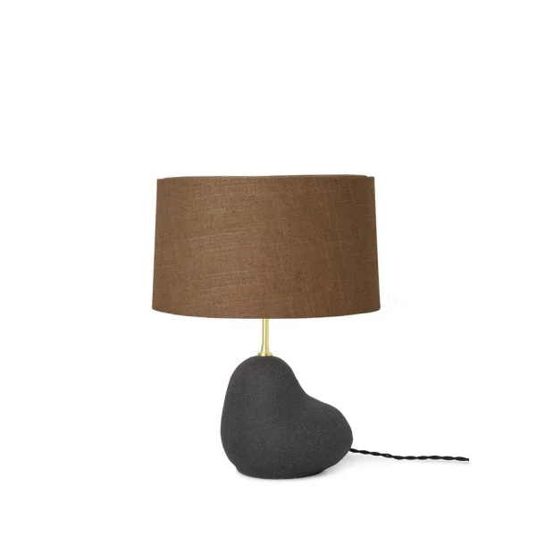 Ferm Living - Hebe Lampe de Table Small Black/Curry