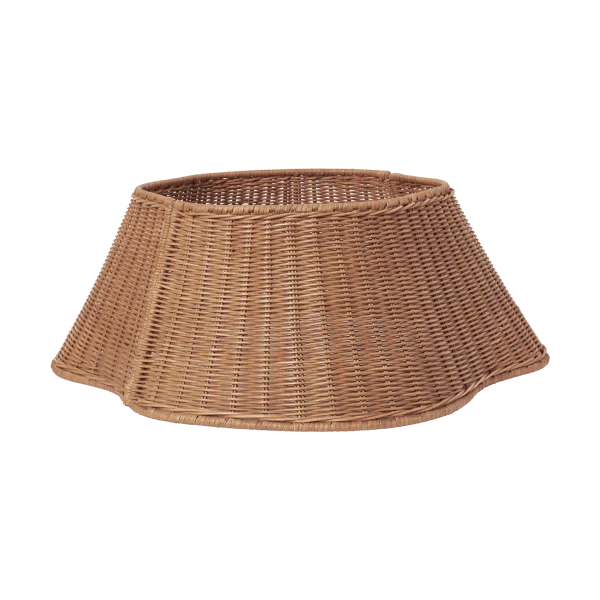 Ferm Living Jupe de sapin tressée Drape julgranskorg Natural