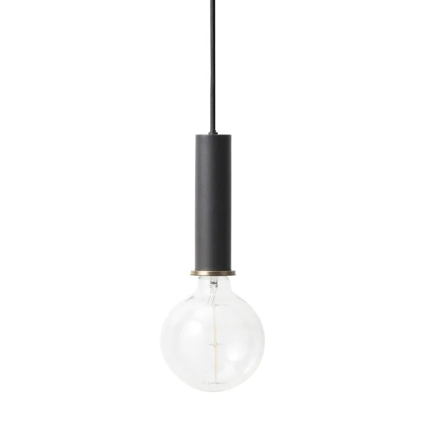 Ferm Living Lampe à suspension Collect grande noir