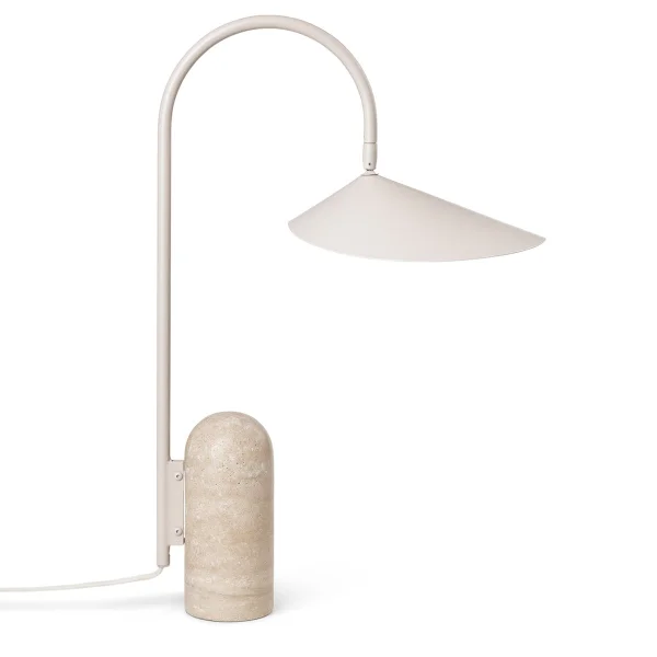 ferm LIVING Lampe de table Arum Cashmere