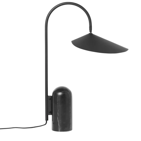 ferm LIVING Lampe de table Arum Noir