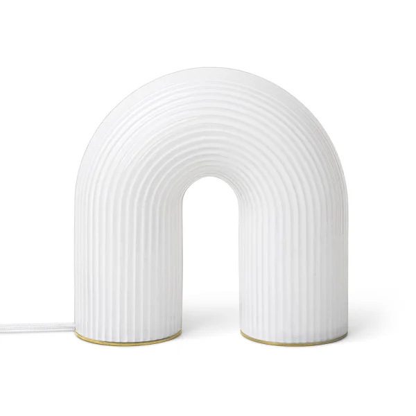 Ferm Living Lampe de table Vuelta Blanc