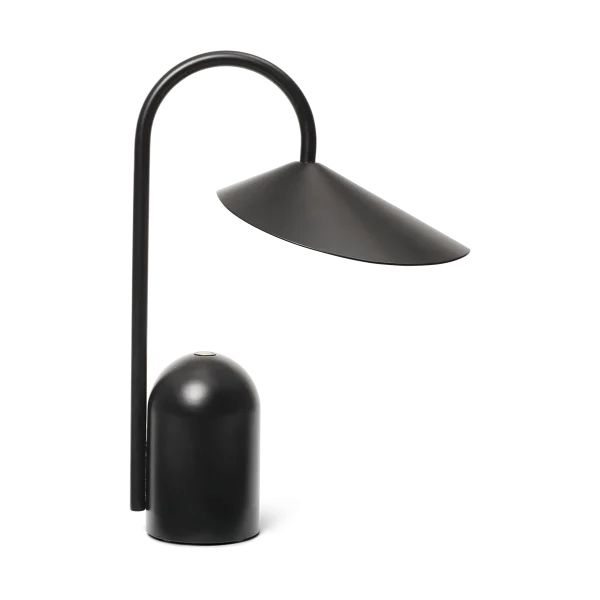 ferm LIVING Lampe portable Arum Black