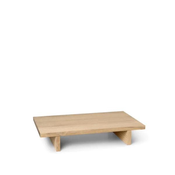 ferm LIVING low table Table d'appoint Kona oak natural veneer