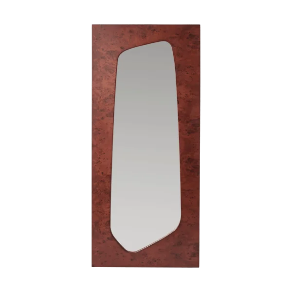 Ferm Living Miroir Folia Dark stained burl, 135 cm