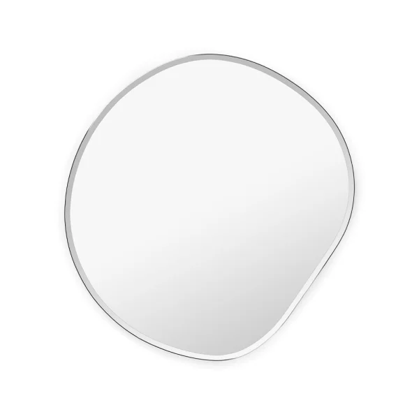 ferm LIVING Miroir Pond Dark chrome, xl