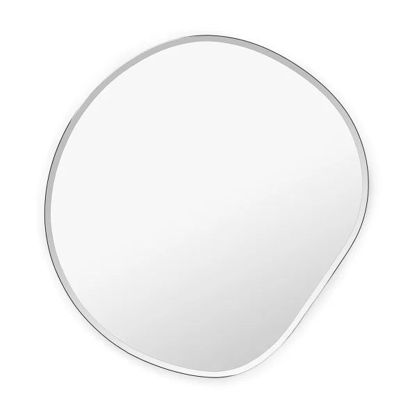 ferm LIVING Miroir Pond Small dark chrome