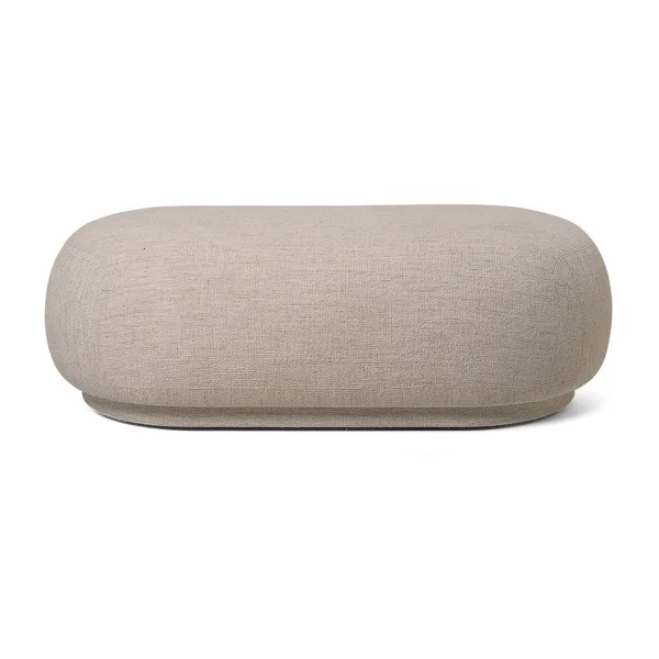 ferm LIVING Ottomane Rico Bouclé sable