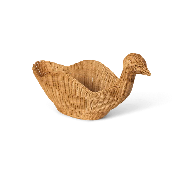 ferm LIVING Panier de rangement Bird 40x28,5x74 cm Natural