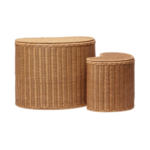 ferm LIVING - Panier Willora, 2 tailles, rotin
