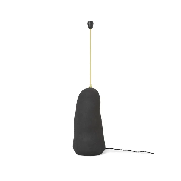 ferm LIVING Pied de lampe Hebe dark grey, large