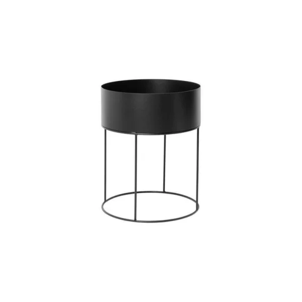 ferm LIVING - Plant Jardinière Black Round