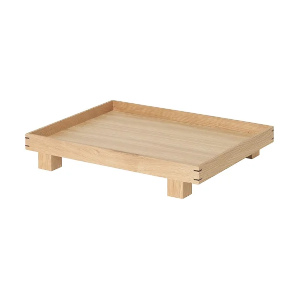 Ferm Living Plateau en bois Bon small Chêne