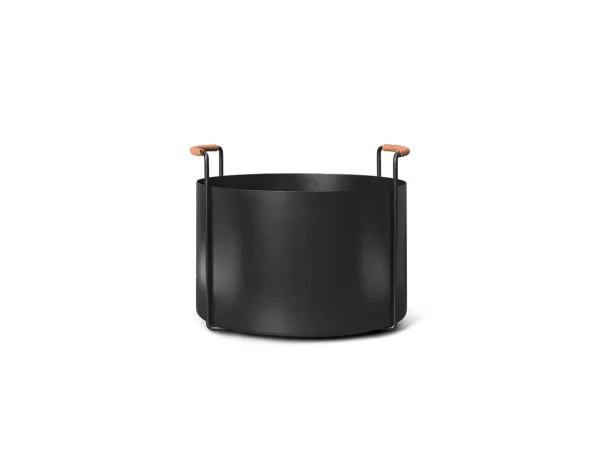 ferm LIVING - Port Firewood Bucket Noir