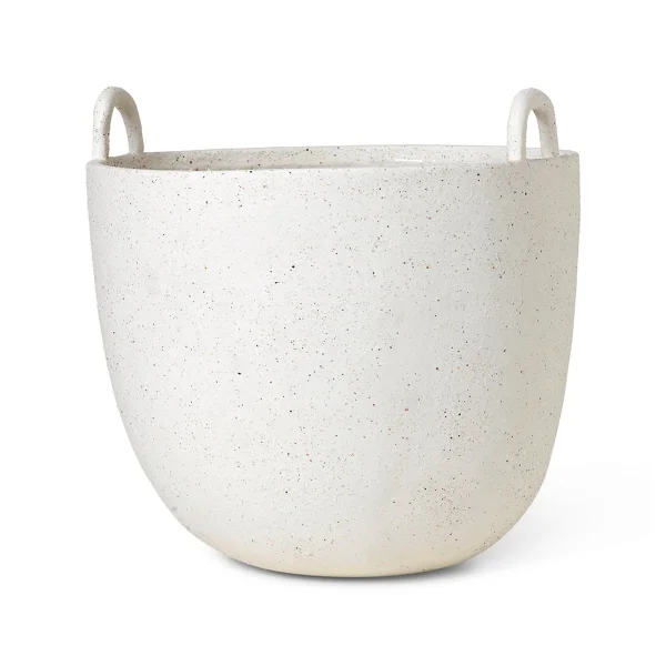 Ferm Living Pot Speckle Ø30 cm Off white