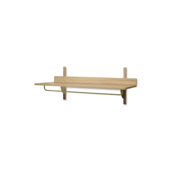ferm LIVING - Sector Etagère Oak/Brass