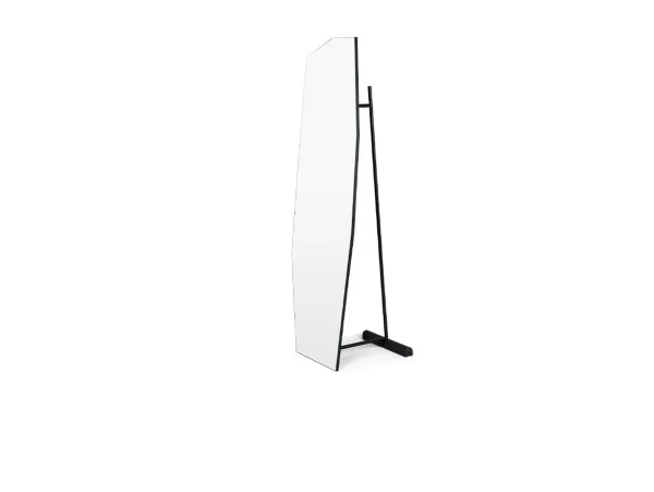 Ferm Living - Shard Free Standing Mirror Full Size Black