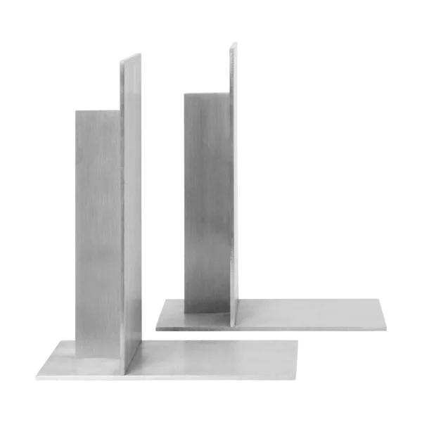 Ferm Living Support pour livres Lager Lot de 2 Aluminium