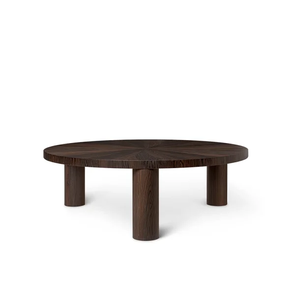 ferm LIVING Table basse Post oak smoked, large, stars