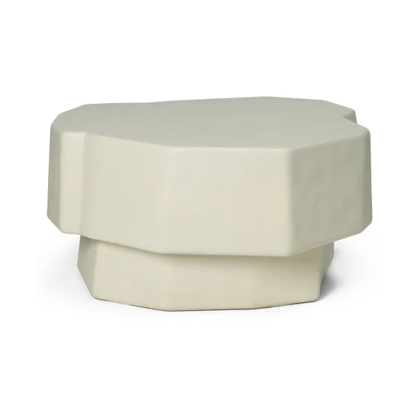 Ferm Living Table basse Staffa 83,7x75,8 cm Ivoire