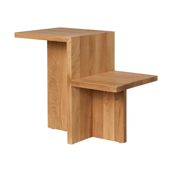 Ferm Living Table d'appoint Distinct 59,5x35x50 cm Natural oak