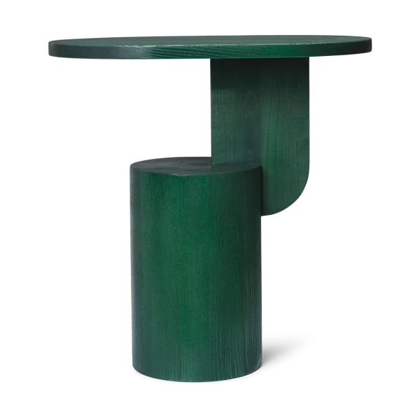 ferm LIVING Table d’appoint Insert Myrtle Green Stained