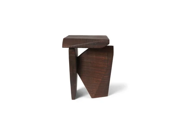 ferm LIVING - Table d'appoint Silva Piece en bois de manguier foncé