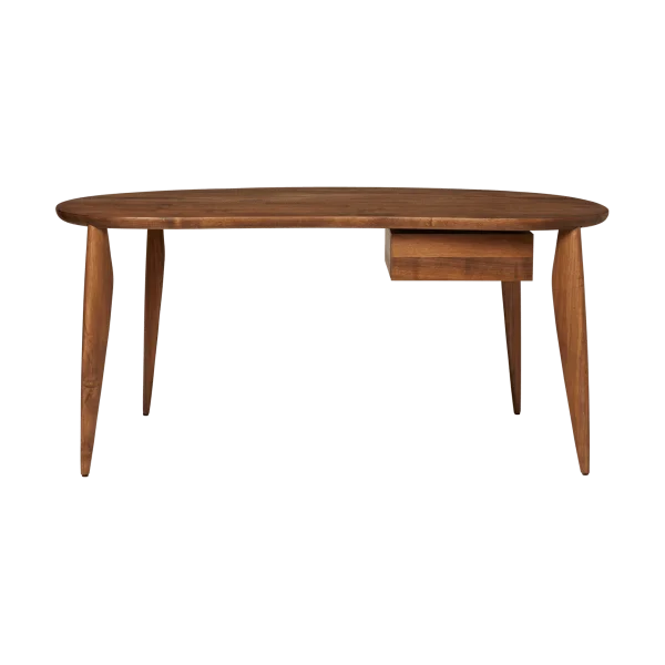 Ferm Living Table Feve 160x86x73 cm Walnut