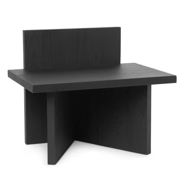 Ferm Living Tabouret Oblique Noir