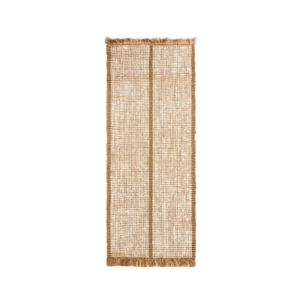 ferm LIVING - Tapis Athens Rubans 80 x 200 cm naturel/crème