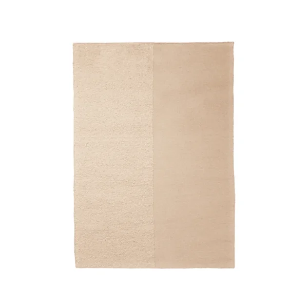 ferm LIVING - Tapis Compliment, crème, 140 cm x 200 cm