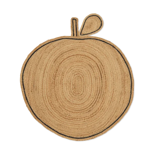 Ferm Living Tapis en jute Apple braided Naturel