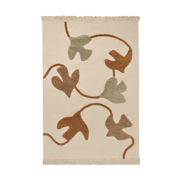 Ferm Living Tapis en laine Swif bird 140x200 cm Multi