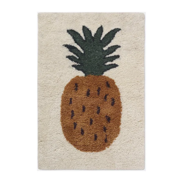 ferm LIVING Tapis Fruiticana L 120x180 cm Pineapple