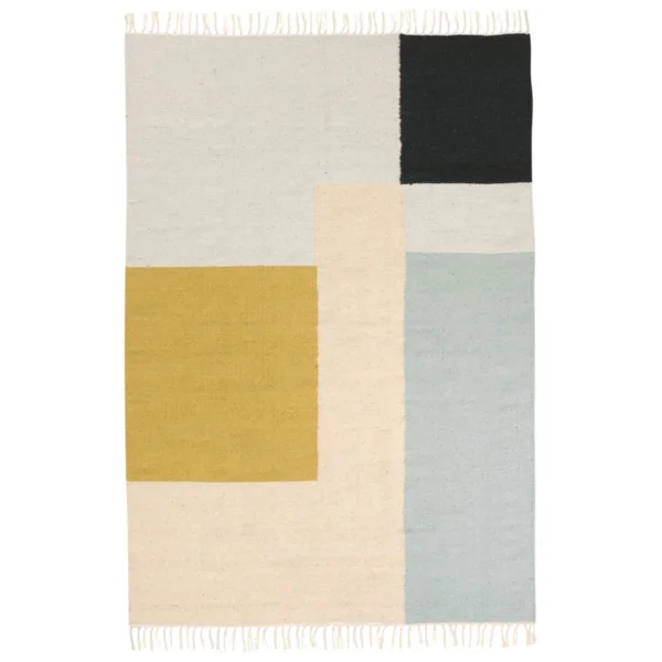 ferm LIVING Tapis Kelim 160x250cm Squares