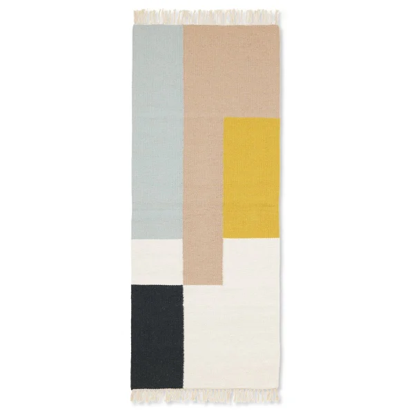 ferm LIVING Tapis Kelim 70x180cm Squares