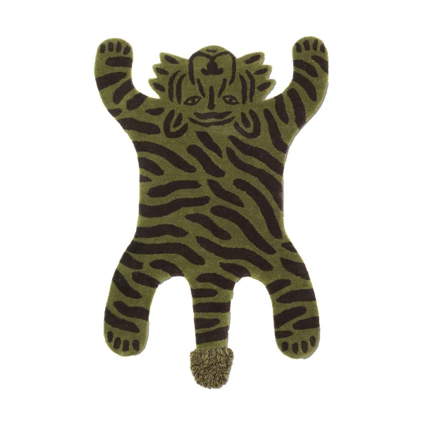 ferm LIVING Tapis Safari tigre