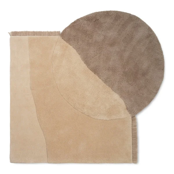 ferm LIVING Tapis View 140x180 cm Beige