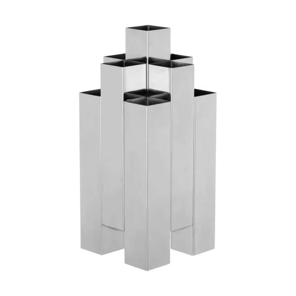 Ferm Living Vase Tessera 3x3 Mirror polished