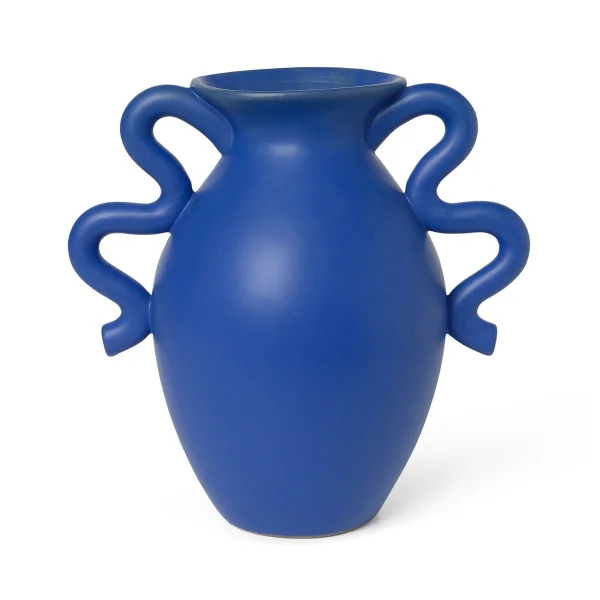 Ferm Living Vase Verso 27 cm Bright Blue
