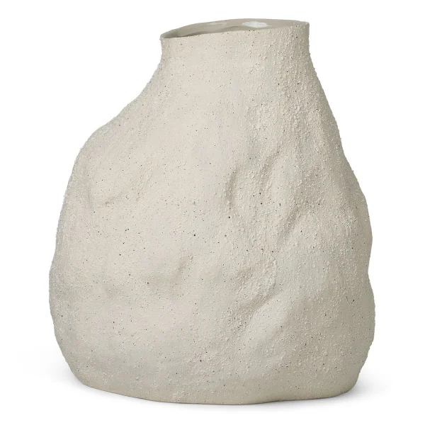 ferm LIVING Vase Vulca off-white Large 45 cm