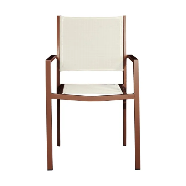 Fiam Chaise Aria Rust-taupe