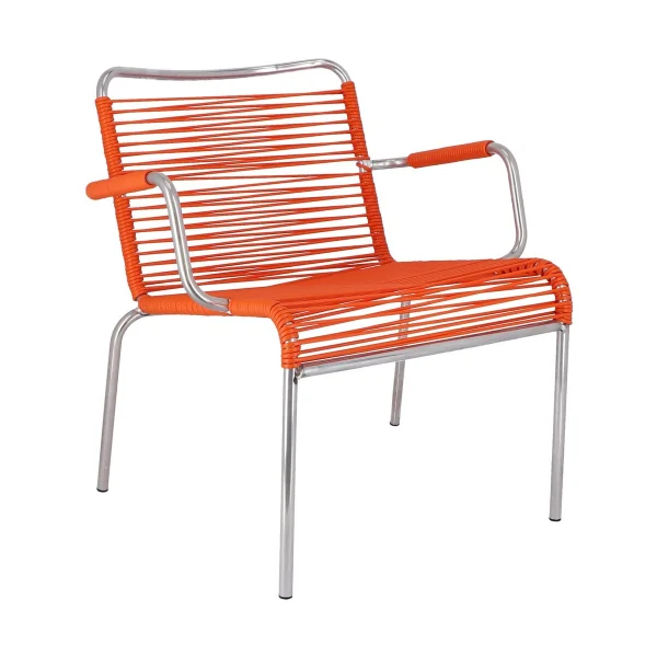 Fiam Chaise avec accoudoirs Mya Lounge Orange