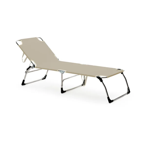 Fiam Chaise longue Amigo XXL Taupe
