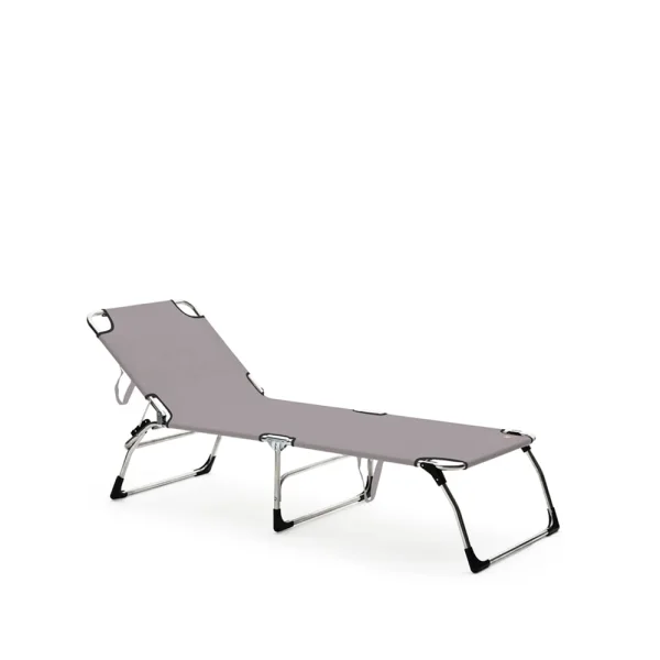 Fiam Chaise longue Amigo XXL tissu Continente, structure en aluminium