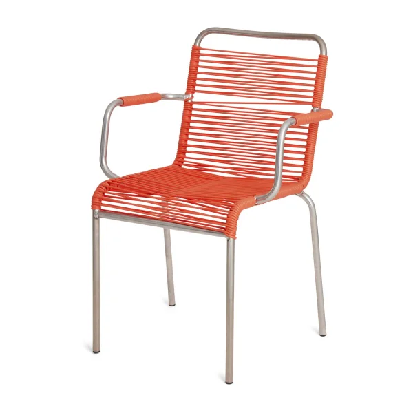 Fiam Fauteuil Mya aluminium Orange