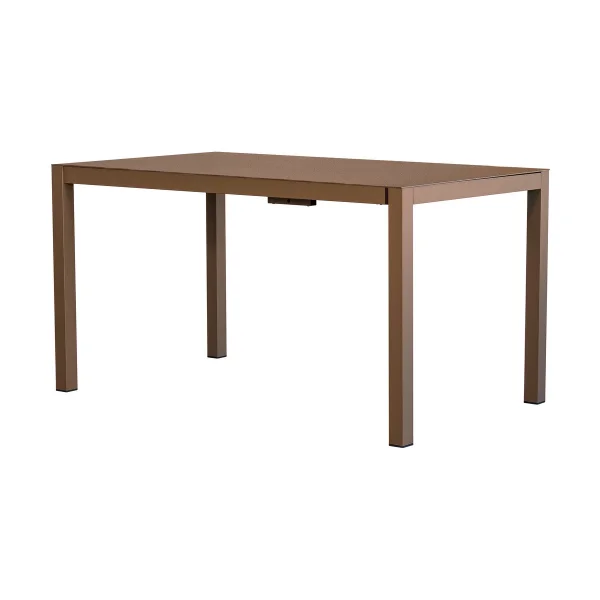 Fiam Table de salle à manger extensible Aria 140-200 cm Rouille