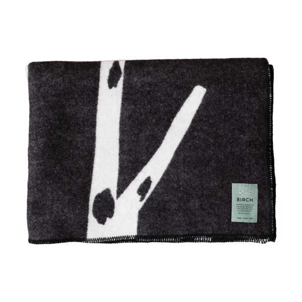 Fine Little Day Couverture Birch 130x180 cm Black-white