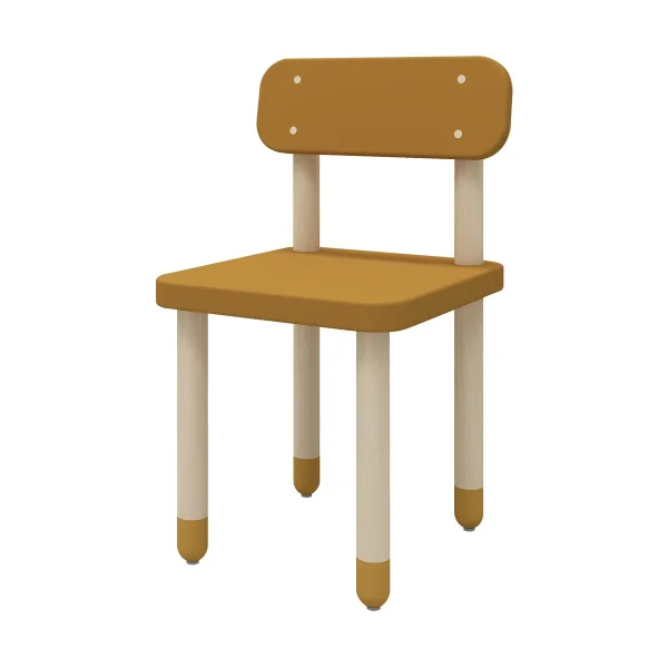 FLEXA Chaise Dots Jaune